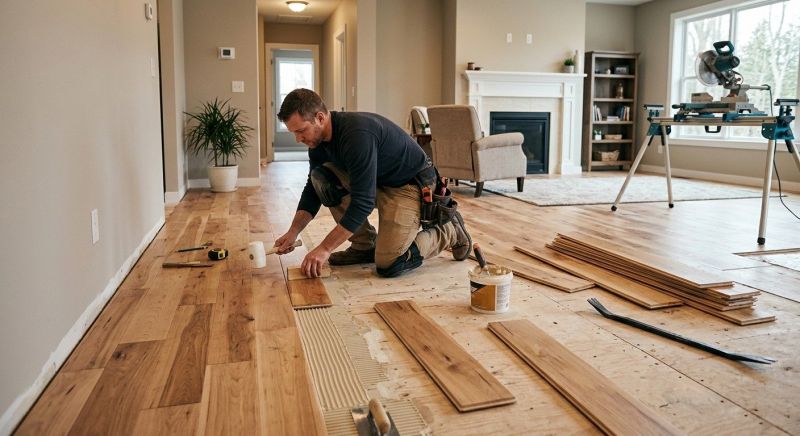 Engineered Wood Installation in Rockville, MD