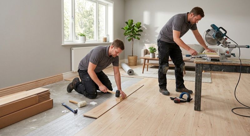 Laminate Floor Installation in Cabin John, MD