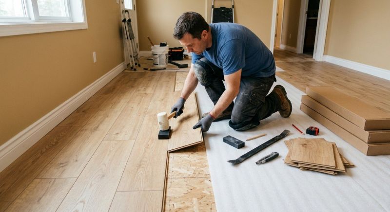 Laminate Floor Installation in Derwood, MD