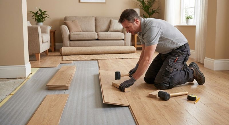 Laminate Floor Installation in Takoma Park, MD