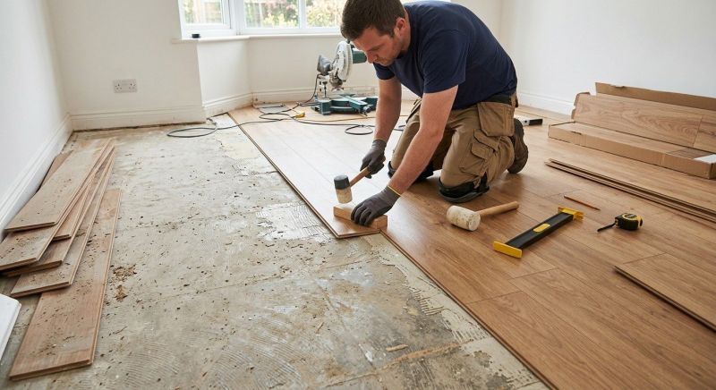 Laminate Floor Replacement in Annandale, VA