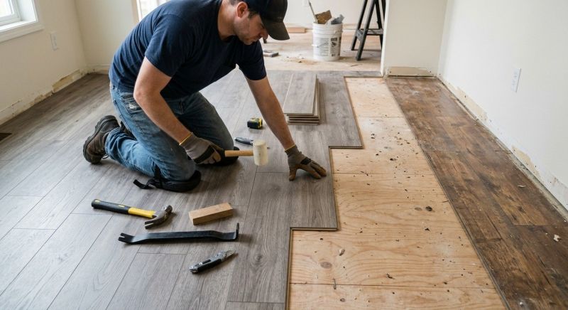 Laminate Floor Replacement in Chevy Chase, MD