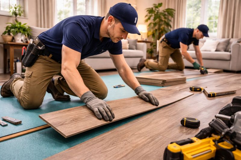Laminate Floor Replacement in Fairfax County, VA