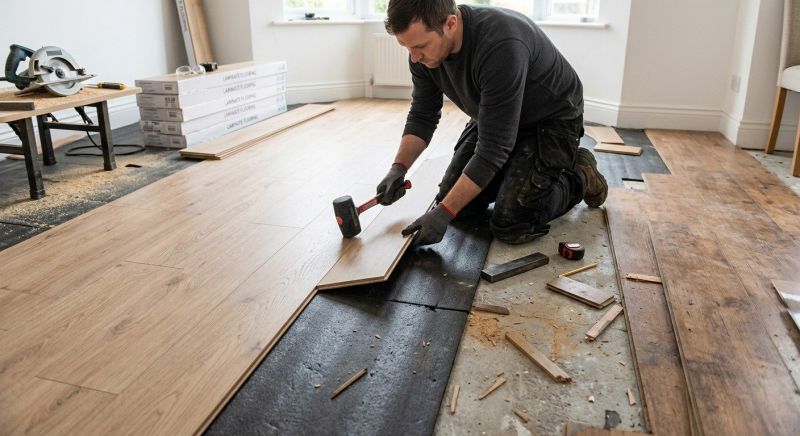 Laminate Floor Replacement in Gambrills, MD