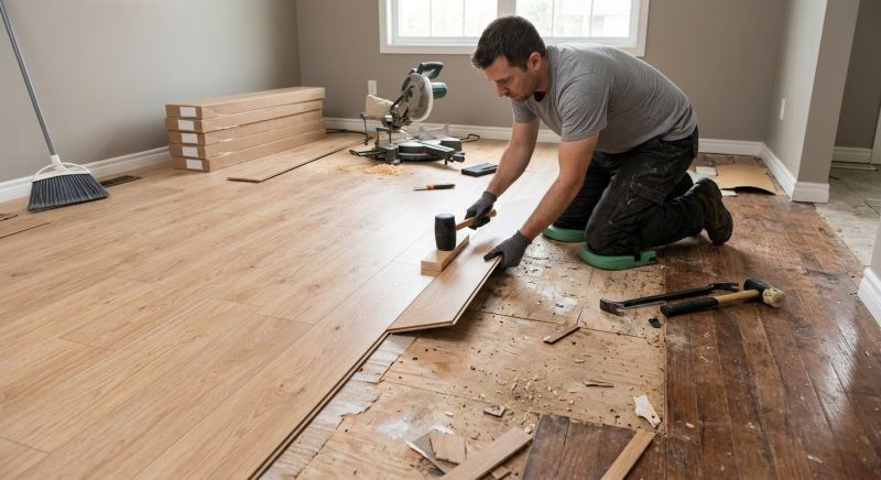 Laminate Floor Replacement in Odenton, MD