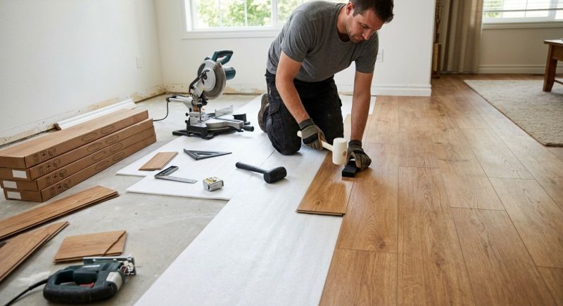 Laminate Floor Replacement in Sterling, VA