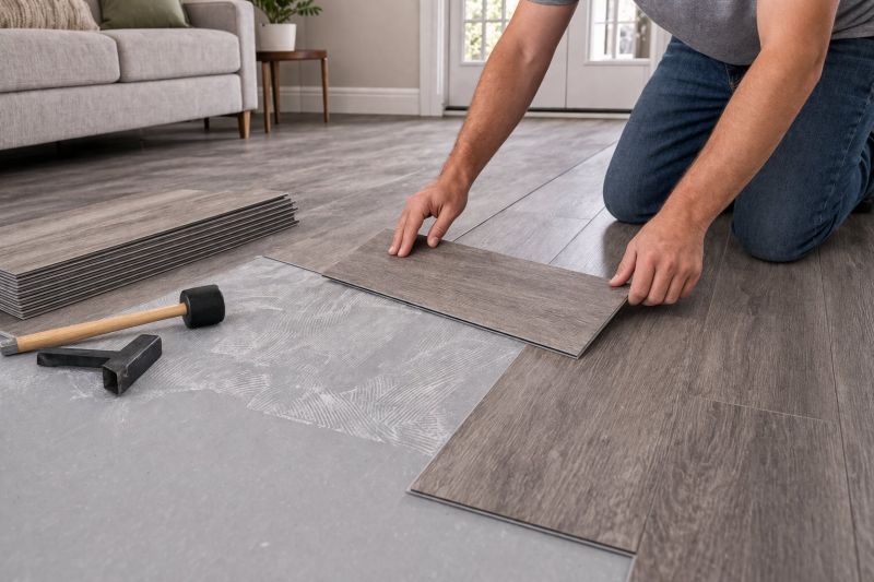 Luxury Vinyl Tile Installation in Rockville, MD