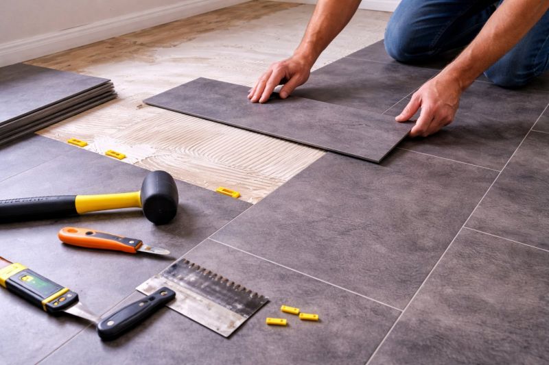 Luxury Vinyl Tile Installation in Montgomery County, MD