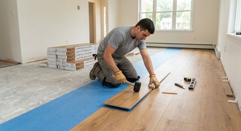 Luxury Vinyl Tile Installation in Vienna, VA