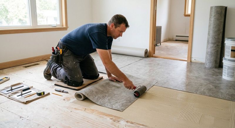 Sheet Vinyl Installation in Laurel, MD