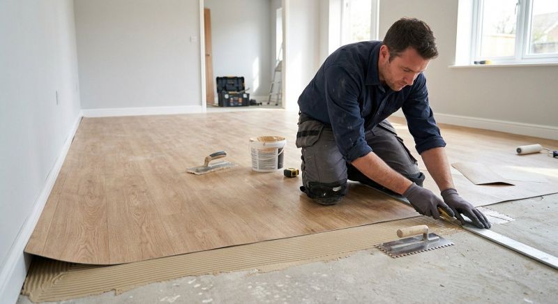 Sheet Vinyl Installation in Rockville, MD