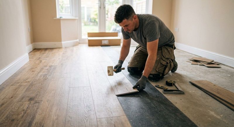 Vinyl Floor Replacement in Rockville, MD