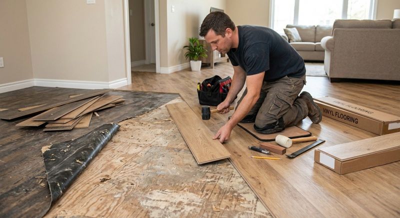 Vinyl Flooring Installation in Odenton, MD