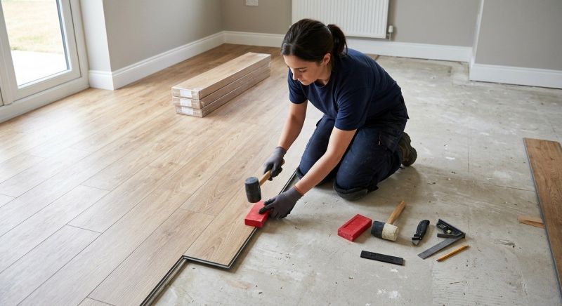 Vinyl Plank Floor Installation in Rockville, MD
